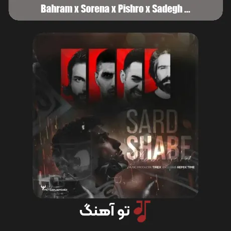بهرام و سورنا و پیشرو و صادق شب سرد
