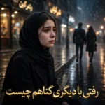 دانلود آهنگ رفتی با دیگر گناهم چیست که تو با من نماندی با صدای زن