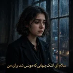 دانلود آهنگ سلام ای اشک پنهانی که مونس شد برای من هوش مصنوعی اینستا